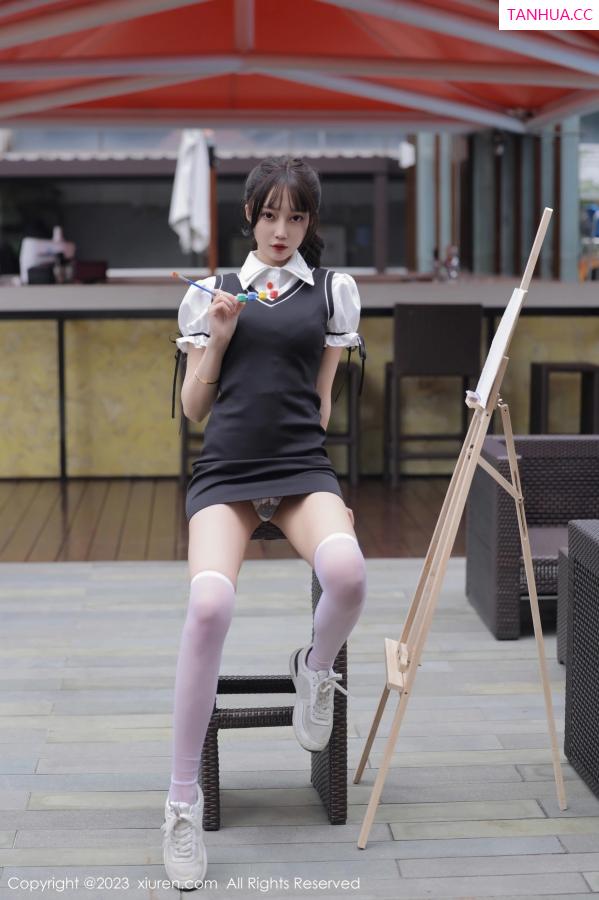 玥儿玥  [XiuRen]高清写真图 2023.06.09 No.6889 玥儿玥er 丝袜美腿第6张图片